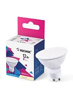 LkecLED12wGU10C30 Лампа светодиодная GU10 12Вт 174-265В 3000К КОСМОС 