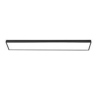 5051959 Светильник светодиодный PSO-01 45Вт 4000К IP40 1200х180мм BLACK ДПО/ДСО для реечных потолков IP40 (универсальный монтаж: накладной/подвесной) Pro JazzWay 