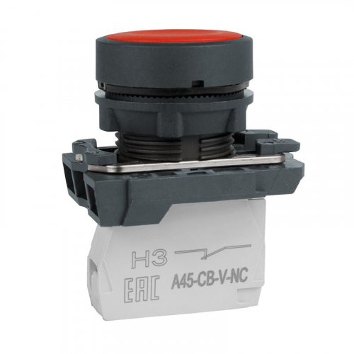 332182 Кнопка OptiSignal D22 C5-P-401 красн. пластик 1НЗ XB5AA42 КЭАЗ 