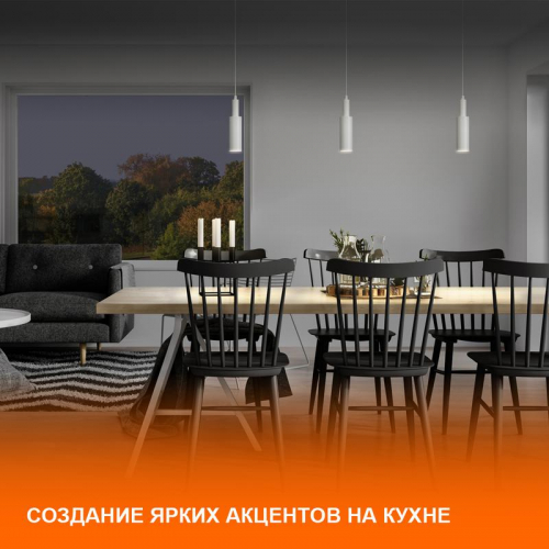 4099854242250 Светильник светодиодный трековый ECO TRACKSP 1PH E27 BKCONE LEDVANCE  фото 5