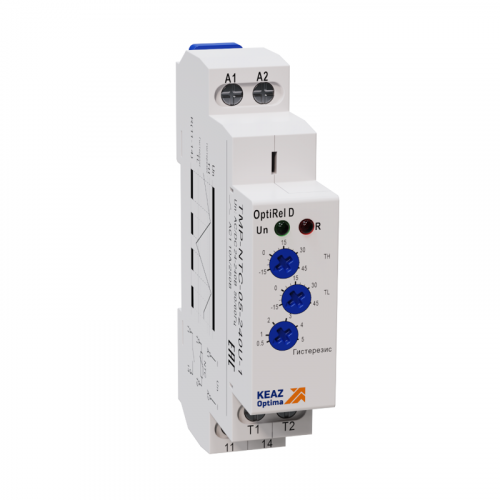 332032 Реле температурное OptiRel D TMP-NTC-1-240U-1 с датчиком NTC 1м 16А 1СО 24-240АС/DC КЭАЗ 