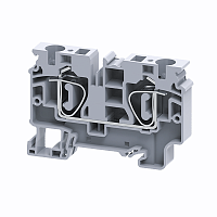 289717 Клемма проходная пружинная OptiClip CX-10-I-57A-(0.2-10) сер. КЭАЗ 
