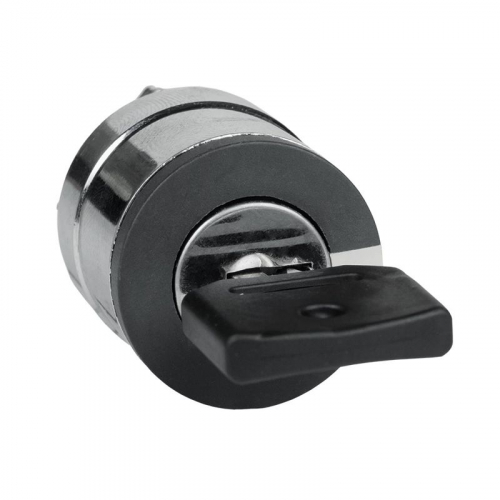 332222 Головка переключателя OptiSignal D22 A4-SK-2 2 позиции с ключем металл ZB4BG2 КЭАЗ 
