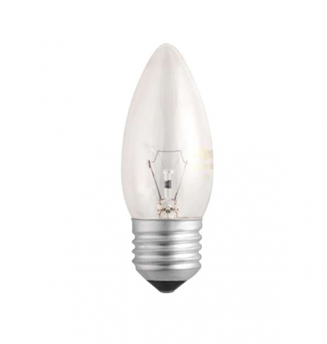 3320546 Лампа накаливания B35 240V 40W E27 clear JazzWay 