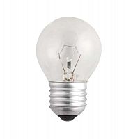 3320263 Лампа накаливания P45 240V 40W E27 clear JazzWay 
