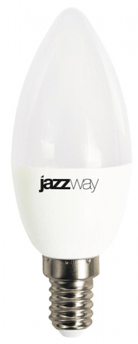 5028470 Лампа светодиодная PLED-LX 8Вт C37 свеча 3000К тепл. бел. E14 Pro JazzWay 