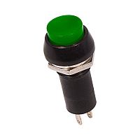 36-3032 Выключатель-кнопка 250В 1А (2с) ON-OFF зел. (PBS-11А) Rexant 