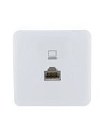 751-0200-139 Розетка компьютерная 1-м ОП Viola RJ45 бел. LEZARD 