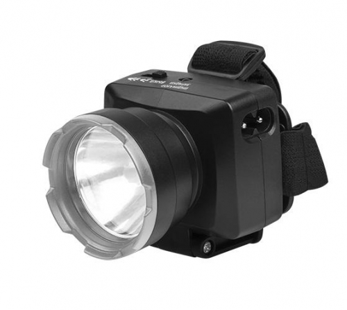 2857606 Фонарь аккумуляторный налобный AccuFH7-L1W-bk 1LED 1Вт IP20 70лм 2 режима: 100проц. 60мин/30проц. 240мин аккум. 0.4А.ч регулир. угол наклона черн. ФАZА 