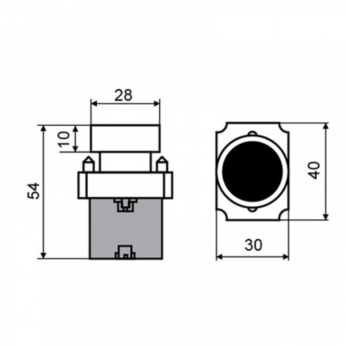 36-5522 Кнопка XB2 зел. NO Rexant  фото 6
