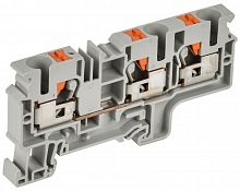 YCT22-00-3-K03-010 Колодка клеммная CP-MC 3 вывода 10кв.мм сер. IEK 