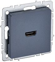 BR-H10-K35 Розетка СП BRITE HDMI РHDMI-0-БрМ механизм маренго IEK 