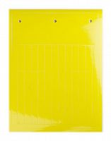 TAF1527AY Табличка эластичная клейкое основание винил желт. (уп.280шт) DKC 