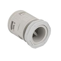 kn-t-25 Коннектор для гофр. трубы 25мм (уп.25шт) Plast EKF 