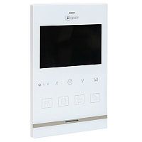 int-ipv-01 Видеодомофон IPV-01 бел. 4''TFT 4пр. 2 канала IP20 EKF 