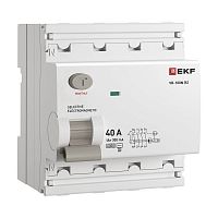 E1046MS40300 Выключатель дифференциального тока 4п 40А 300мА тип AC 6кА ВД-100N (S) электромех. PROxima EKF 