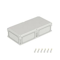 563210 Корпус 600х300х146мм IP67 с непрозр. крышкой 21мм с фланцами пластик. DKC 