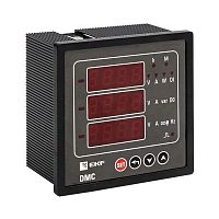 DMC-963 Прибор комбинированный цифровой измерительный DMC на панель 96х96 (квадратный вырез) PROxima EKF 