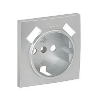ESR16-L-028-30-2USB Панель лицевая Валенсия для розетки 1-м 16А защ. шторки с заземл. сталь с 2 USB 2.1А PROxima EKF 