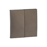 ESV10-L-023-60 Панель лицевая Валенсия для выключателя 2-кл. 10А графит PROxima EKF 
