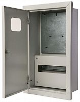 30302DEK Корпус учетный встраиваемый ЩРУВ-3/12 550х330х160 3ф 12мод. IP31 метал. DEKraft 