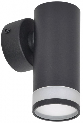 LT-UBB0-4008-GU10-1-K02 Светильник 4008 настенный под лампу GU10 черн. IEK 