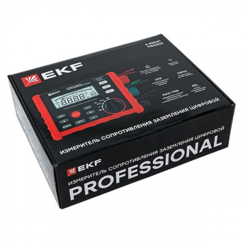 ms2302 Измеритель сопротивления заземления цифровой E-Resist MS2302 Professional EKF  фото 28