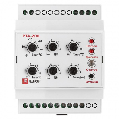 rta-200 Терморегулятор РТА-200 EKF  фото 5