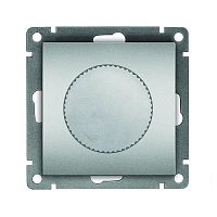 A0101-S Светорегулятор СП Афина 500Вт механизм серебр. Universal 