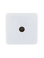 751-0200-129 Розетка телевизионная проходная TV 1-м ОП Viola бел. LEZARD 