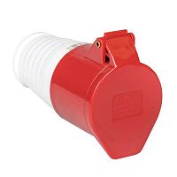 ps-224-32-380 Розетка кабельная 32А 380В 3P+РЕ IP44 (224) EKF 