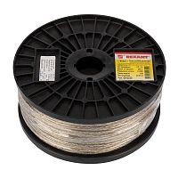 09-5330 Трос стальной в ПВХ изоляции d3.0мм (200м) REXANT 