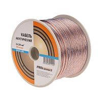 01-6205-6 Кабель Stereo 2х1.0 BLUE LINE бухта (м) PROCONNECT 