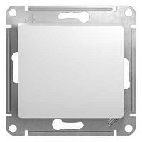 GSL000111 Выключатель 1-кл. СП Glossa 10А IP20 (сх. 1) 10AX механизм бел. SE 