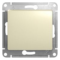 GSL000211 Выключатель 1-кл. СП Glossa 10А IP20 (сх. 1) 10AX механизм беж. SE 