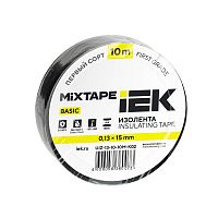UIZ-13-10-10M-K02 Изолента ПВХ 0.13х15мм (рул.10м) черн. IEK 