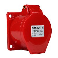 222759 Розетка фланцевая 315 16А 380AC 3P+PE+N 6ч IP44 КЭАЗ 