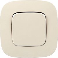 752801 Выключатель 1-кл. СП Valena Allure 10А IP20 250В 10AX с лицев. панелью безвинтов. зажимы механизм сл. кость Leg 