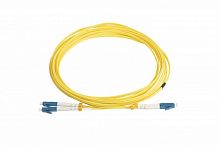 28077 Патч-корд FC-D2-9-LC/UR-LC/UR-H-5M-LSZH-YL (FC-9-LC-LC-UPC-5M) вол.-опт. SM 9/125 (OS2) LC/UPC-LC/UPC duplex LSZH 5м Hyperline 