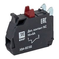 XB4-BE102 Контакт дополнительный NC красн. PROxima EKF 