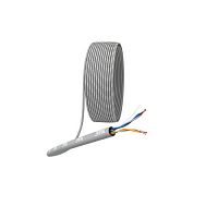 Б0044428 Кабель витая пара U/UTP кат.5E 2х2х24AWG solid CU PVC сер. (м) Эра 