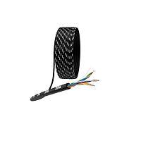 Б0044436 Кабель витая пара U/UTP кат.5E 4х2х24AWG solid CCA PE Outdoor Simple черн. (м) Эра 