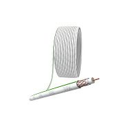 Б0044612 Кабель коаксиальный SAT 703 B.Cu/оплетка Cu 75проц. PVC 75Ом бел. (м) Эра 