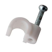 07-4003 Крепеж кабеля круглый 3мм бел. (уп.50шт) Rexant 