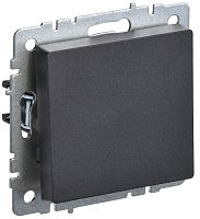 BR-V10-0-10-K02 Выключатель 1-кл. СП BRITE ВС10-1-0-БрЧ 10А механизм черн. IEK 
