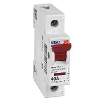 328157 Выключатель нагрузки модульный 1п 40А OptiDin BM63PL-140-УХЛ3 (ВМ63PL) КЭАЗ 