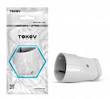 TKL-STZ-C01 Розетка переносная 16А 250В с заземл. бел. TOKOV ELECTRIC 