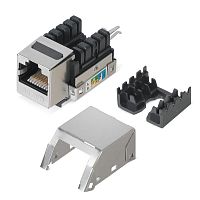 505213 Вставка Keystone Jack RJ45 кат.5E экранир. WR-KJ-RJ45-C5E-SH-90 90град. заделка тип 110 WRline 