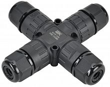 UWC10-X-024-3-68 Коннектор кабельный герметичный WTP-108 3 PIN IP68 IEK 