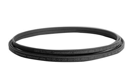 TKE-SRL-30-2CR Кабель нагревательный саморег. 30Вт/м с экраном 16 AWG термопласт UV Ex (200м) TOKOV ELECTRIC 